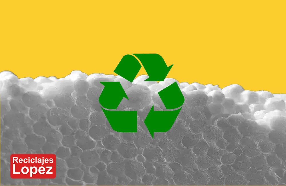 ¿En qué consiste el reciclaje de Porexpan? - Chatarrería Hermanos Lopez reciclaje de porexpan