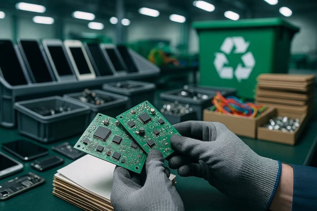 Cómo Reciclar Correctamente los Aparatos Electrónicos: Guía Completa - Chatarrería Hermanos Lopez reciclar aparatos electronicos