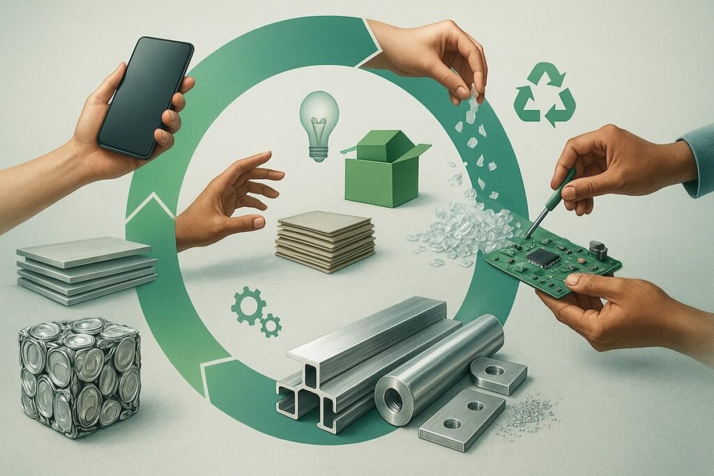 La Importancia de la Economía Circular en el Reciclaje - Chatarrería Hermanos Lopez Economía Circular y Reciclaje: Diferencias, Beneficios y Futuro