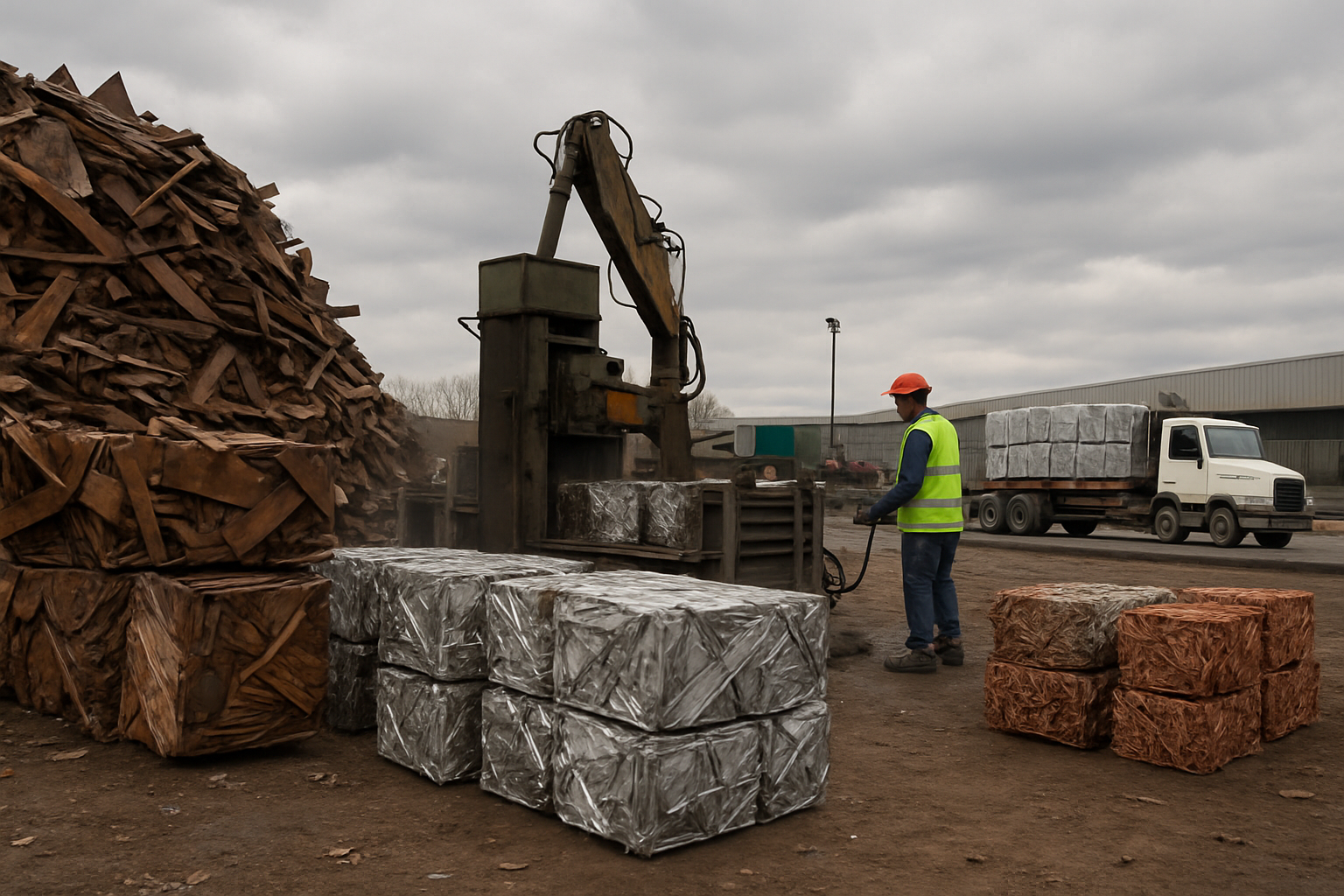 Blog - Chatarrería Hermanos Lopez Qué papel tiene una chatarrería en la economía circular y el impacto social del reciclaje de metales